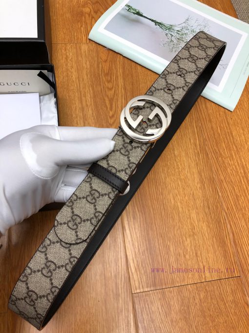 Gucci fabric, lined with a top layer of calf leather sole Paired with a rotating buckle Cust 98zxfmoz - Image 5