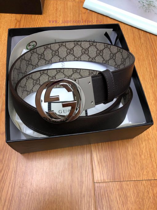 Gucci fabric, lined with a top layer of calf leather sole Paired with a rotating buckle Cust 98zxfmoz - Image 6