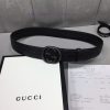 GUCCI Classic Full Leather Embossed, Original Imported Leather Bottom, Premium Double G Stee jf5ptdf2