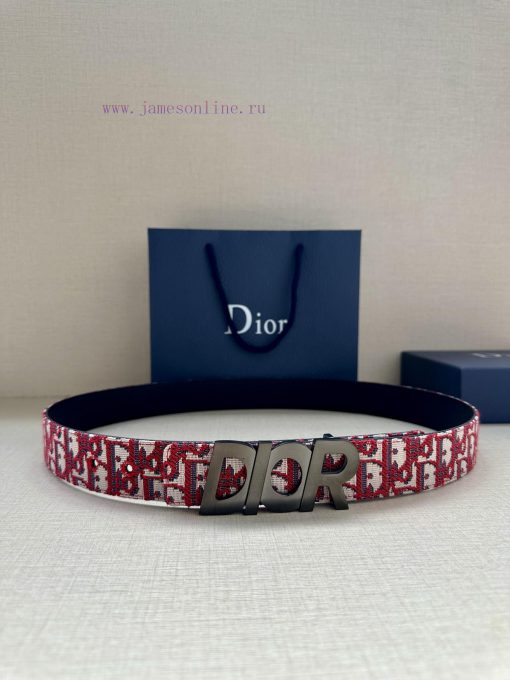 This 35mm double-sided belt with a width of 3.5cm combines elegant temperament with modern s 7z206ua6 - Image 2