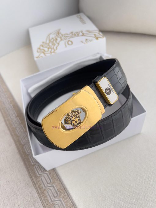 Versace Versace. ️ Belt and belt automatic beltAutomatic belt, classic head buckle made of p 9mxx9eqt