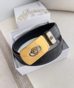 Versace Versace. ️ Belt and belt automatic beltAutomatic belt, classic head buckle made of p kzee9l0r