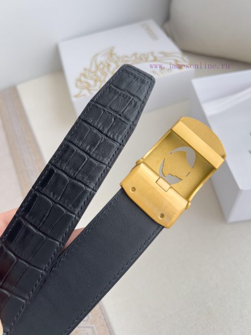 Versace Versace. ️ Belt and belt automatic beltAutomatic belt, classic head buckle made of p kzee9l0r - Image 6