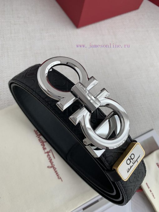 Ferragamo Ferrgamo️Buckle, original classic new three-dimensional buckle, photographed in re bmkd96v6 - Image 5