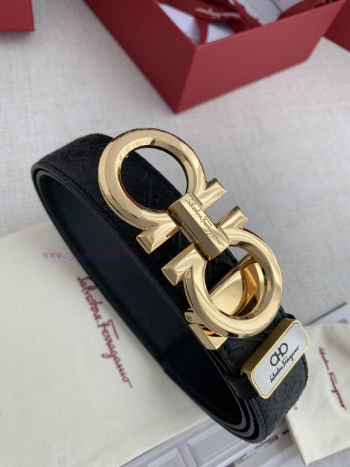 Ferragamo Ferrgamo️Buckle, original classic new three-dimensional buckle, photographed in re 5mdpd6hr - Image 3