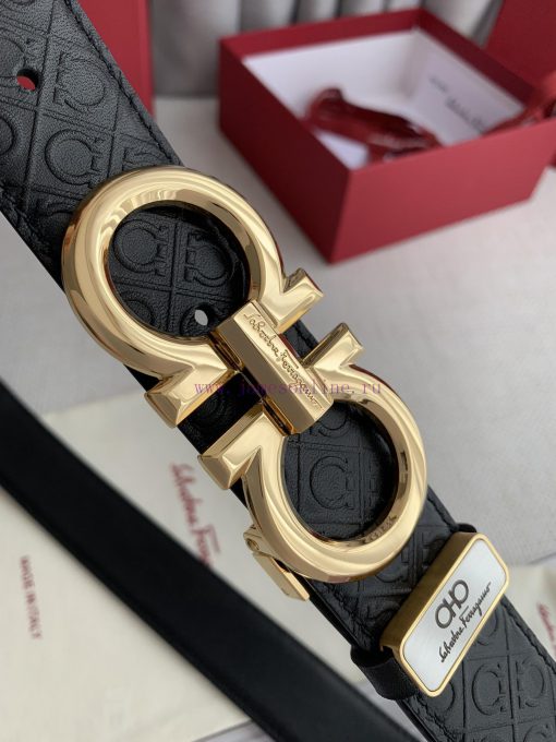 Ferragamo Ferrgamo️Buckle, original classic new three-dimensional buckle, photographed in re 5mdpd6hr - Image 4