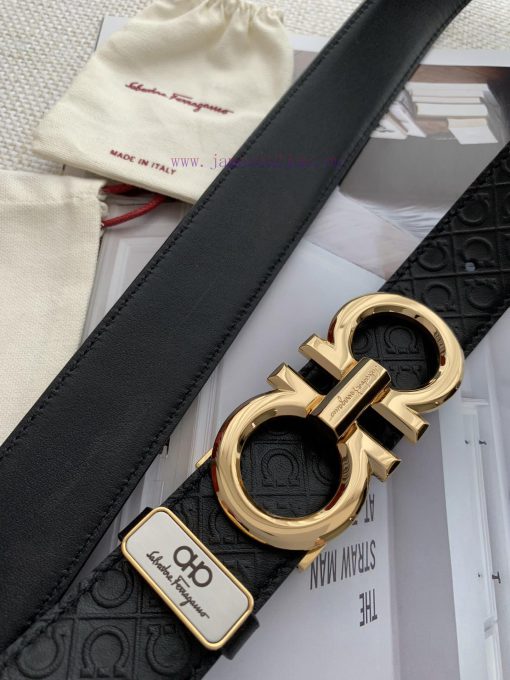 Ferragamo Ferrgamo️Buckle, original classic new three-dimensional buckle, photographed in re 5mdpd6hr - Image 7