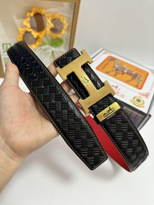 Hermes Hermès  Material: Leather Belt with 100% Head Layer. The leather belt is guaranteed t rrimfqey - Image 3