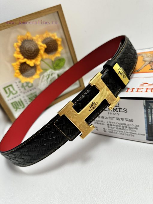 Hermes Hermès  Material: Leather Belt with 100% Head Layer. The leather belt is guaranteed t 9cab5y92 - Image 8