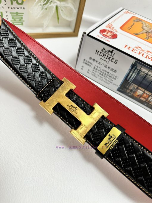 Hermes Hermès  Material: Leather Belt with 100% Head Layer. The leather belt is guaranteed t rrimfqey - Image 7