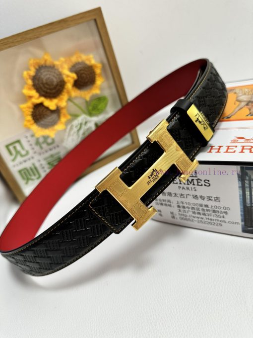 Hermes Hermès  Material: Leather Belt with 100% Head Layer. The leather belt is guaranteed t rrimfqey - Image 8