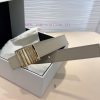 LOEWE's latest same style waist belt is made of smooth cowhide leather with a narrow belt an aiukmas8
