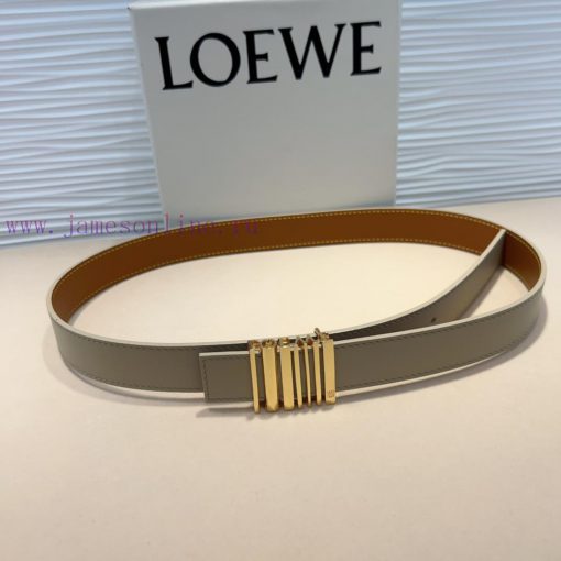 LOEWE's latest same style waist belt is made of smooth cowhide leather with a narrow belt an aiukmas8 - Image 5