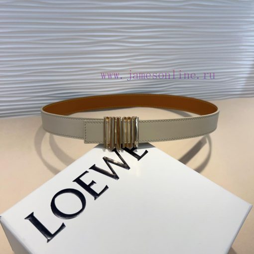 LOEWE's latest same style waist belt is made of smooth cowhide leather with a narrow belt an aiukmas8 - Image 7