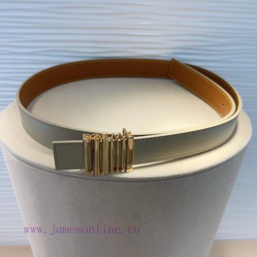 LOEWE's latest same style waist belt is made of smooth cowhide leather with a narrow belt an aiukmas8 - Image 8