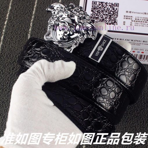 Versace Ver... sace ️ Crocodile patternIdentify and receive a punch as a giftThe material is 7sye2o7d - Image 3