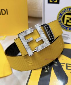 Belt FENDI Fendi ReproductionThe waistband is made of 100% cowhide, ensuring genuine leather s4dodjh7