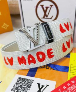 Belt LV Louis ReproductionThe waistband is made of 100% head layer cowhide, ensuring a genui asbo38ym