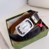 Gucci Gucci Belt ️ BeltHanging buckle, pure steel material buckle head, top layer cowhide, p 9z6l3lfl
