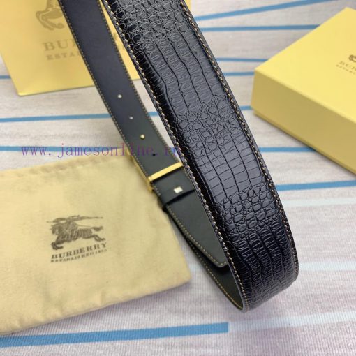 BurberryMaterial: Leather Belt with 100% Head Layer. The leather belt is guaranteed to be ge z3zzyx7v - Image 8