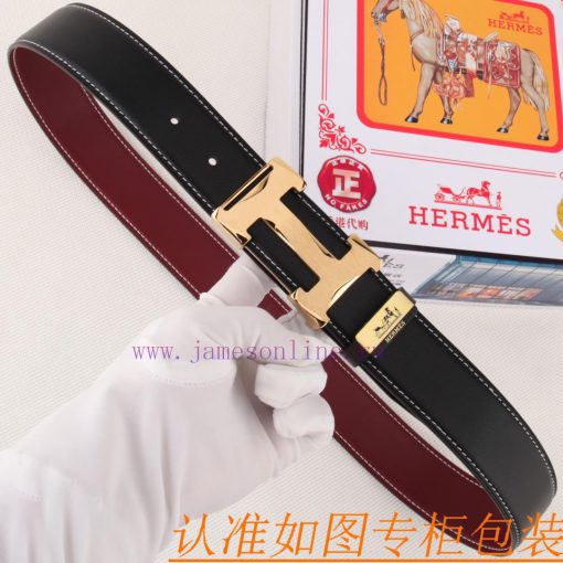 Belt, belt, Aimaishi cowhide beltMen's belt material: 100% head layer cowhide belt, guarante 9g0mes1d - Image 3