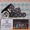 Belt and belt Gucci leather beltMen's belt material: 100% head layer cowhide belt, guarantee roqj4sie