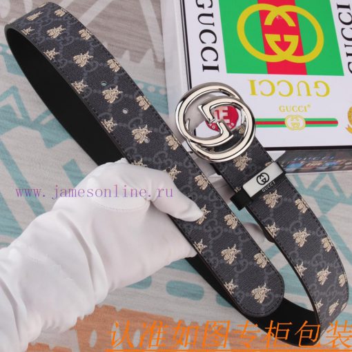 Belt and belt Gucci leather beltMen's belt material: 100% head layer cowhide belt, guarantee roqj4sie - Image 9
