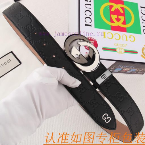 Belt and belt Gucci leather beltMen's belt material: 100% head layer cowhide belt, guarantee 7gdisvkb - Image 7