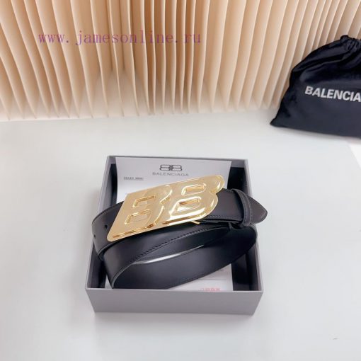 New 3.5cm Balenciaga official website, double-sided top layer cowhide material, length. 758. oivlfkbw - Image 6