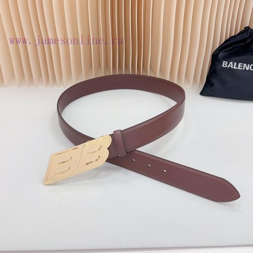 New 3.5cm Balenciaga official website, double-sided top layer cowhide material, length. 758. ts29udpb - Image 4
