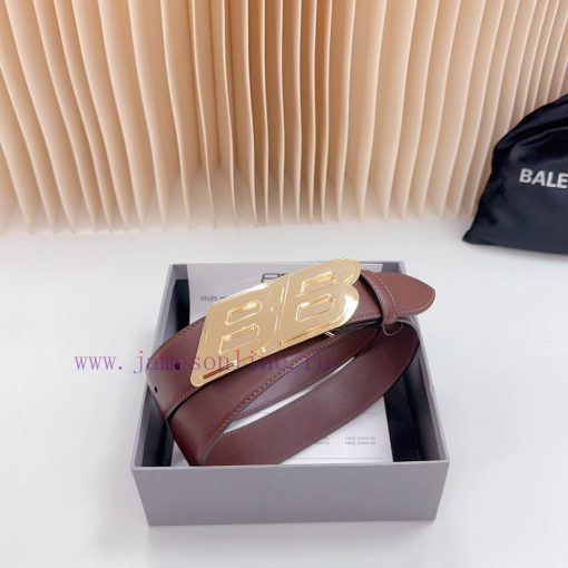 New 3.5cm Balenciaga official website, double-sided top layer cowhide material, length. 758. ts29udpb - Image 5