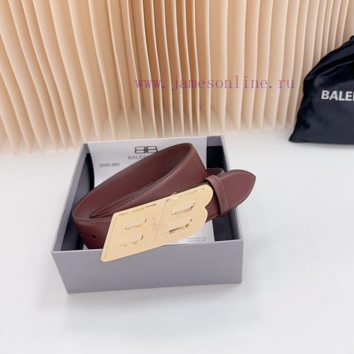 New 3.5cm Balenciaga official website, double-sided top layer cowhide material, length. 758. ts29udpb - Image 6