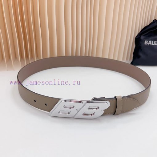 New 3.5cm Balenciaga official website, double-sided top layer cowhide material, length. 758. 0nx41eee