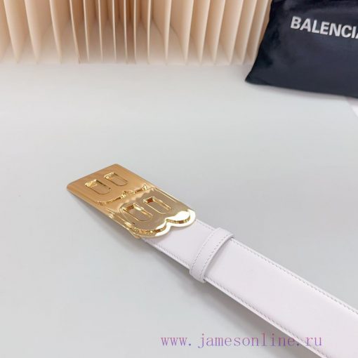 New 3.5cm Balenciaga official website, double-sided top layer cowhide material, length. 758. fq2v4i65 - Image 7