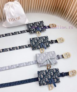 New 2.0cm Dior waist bag official website, double-sided top layer cowhide leather material, sic1zs5t