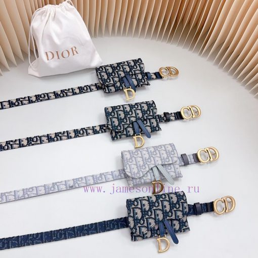 New 2.0cm Dior waist bag official website, double-sided top layer cowhide leather material, sic1zs5t - Image 2
