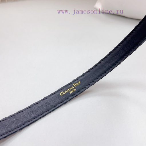 New 2.0cm Dior waist bag official website, double-sided top layer cowhide leather material, y5d23lgo - Image 9