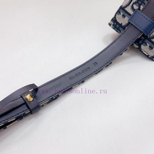 New 2.0cm Dior waist bag official website, double-sided top layer cowhide leather material, ao0mpcnr - Image 8