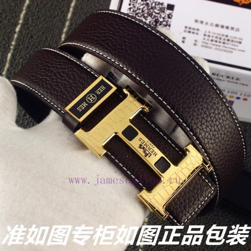 Hermes Her..mes️Identify and receive a punch as a giftMaterial: 100% head layer cowhide belt ut5ostvl - Image 5