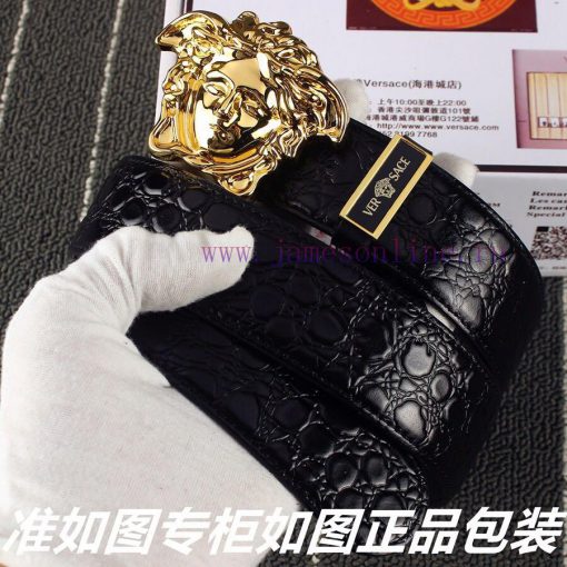 Versace Ver... sace ️ Crocodile patternIdentify and receive a punch as a giftThe material is n8q07q4s - Image 3