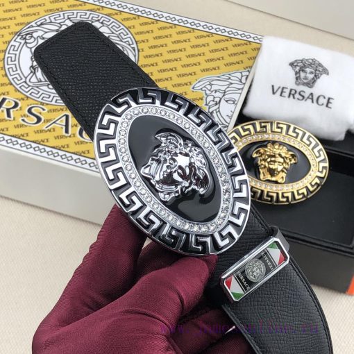 Double buckle head set can be fastened individuallyDelivery and Purchasing Gift BoxVERSACE D 96zf67vn