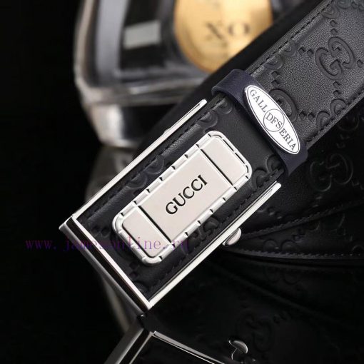 Complete setGUCCI100% dual color pure steel buckle materialThe front of the belt is made of z83hhvi1 - Image 6