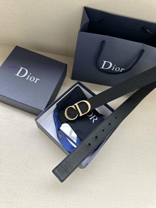 This 35mm double-sided belt with a width of 3.5cm combines elegant temperament with modern s czr1x1gm - Image 8