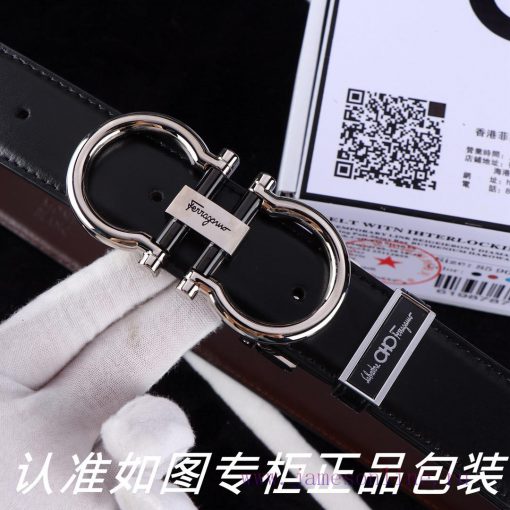 Ferragami ️ Double sided useComes with a punch as a giftThe material is made of 100% top lay 40kn7mub - Image 6