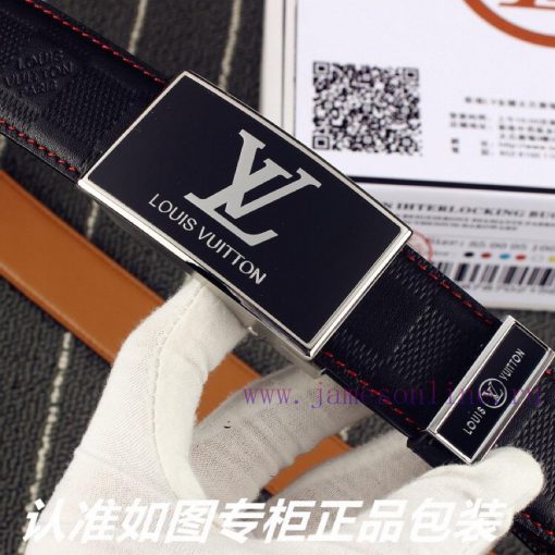 Lv... Louis Vuitton automatic buckleIdentify and receive a punch as a giftMaterial: 100% top swabtdq5