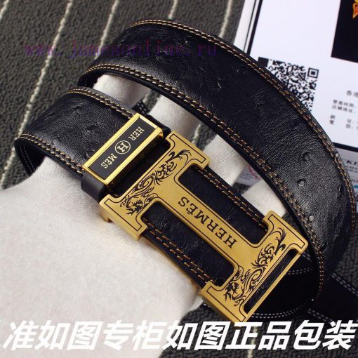 Hermes Her.. Mes ️ Ostrich patternIdentify and receive a punch as a giftMaterial: 100% head ss64wj0j - Image 5