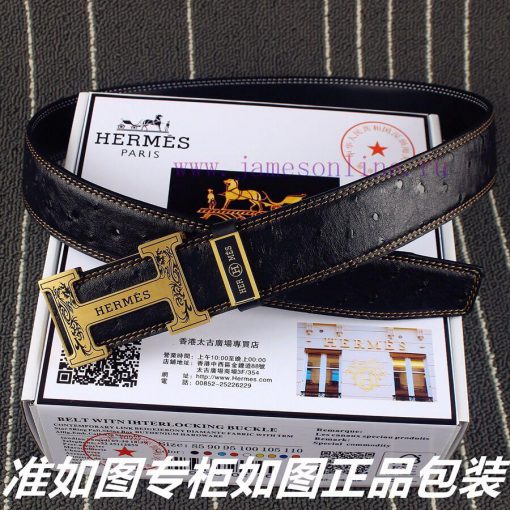 Hermes Her.. Mes ️ Ostrich patternIdentify and receive a punch as a giftMaterial: 100% head ss64wj0j - Image 7