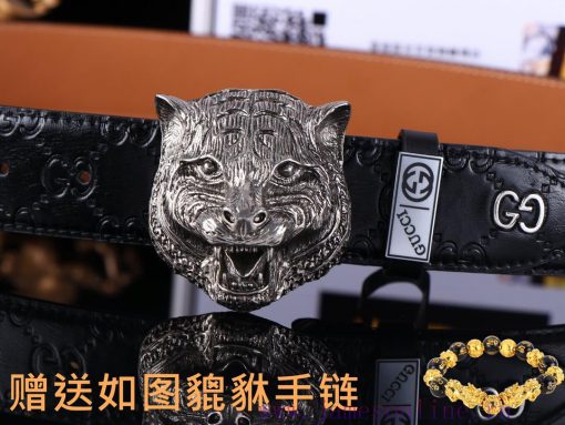 Belt Gucci Gucci️The waist belt is made of 100% cowhide, ensuring that the genuine leather i crmh7p68 - Image 8