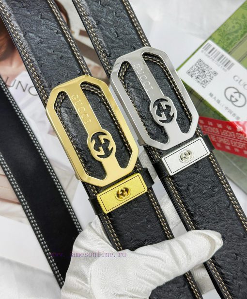 Belt Gucci Gucci's top tier replicaGucci belt 100% imported original cowhide, ensuring genui ewllc5k5 - Image 2