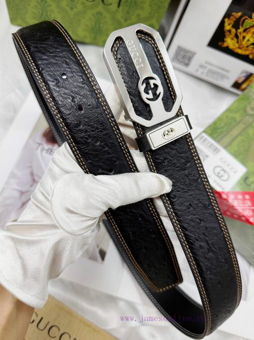 Belt Gucci Gucci's top tier replicaGucci belt 100% imported original cowhide, ensuring genui ewllc5k5 - Image 7